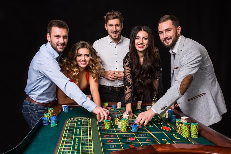 Live casino tables and sports betting interface